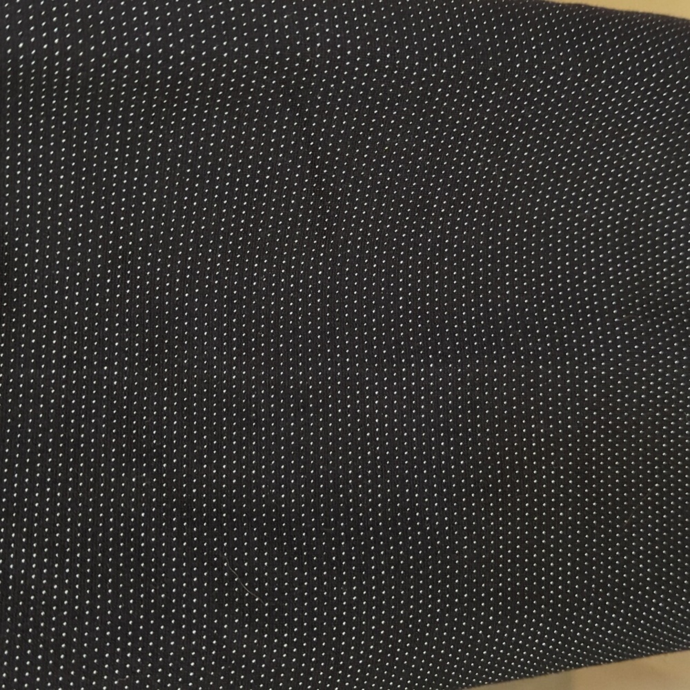 Ann Taylor Black Tailored Small Dot Straight Leg Dress Pants Size 12 - Picture 7 of 10